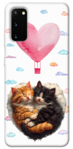 Чехол itsPrint Animals love 3 для Samsung Galaxy S20