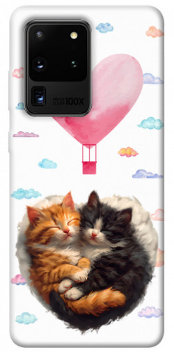 Чехол itsPrint Animals love 3 для Samsung Galaxy S20 Ultra