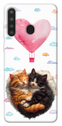 Чехол itsPrint Animals love 3 для Samsung Galaxy A21