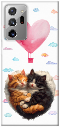 Чехол itsPrint Animals love 3 для Samsung Galaxy Note 20 Ultra