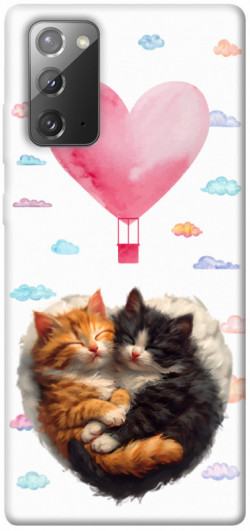 Чехол itsPrint Animals love 3 для Samsung Galaxy Note 20
