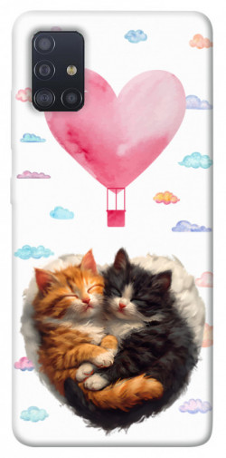 Чехол itsPrint Animals love 3 для Samsung Galaxy M51