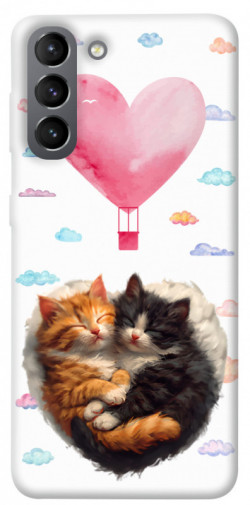 Чехол itsPrint Animals love 3 для Samsung Galaxy S21