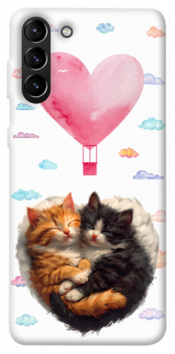 Чехол itsPrint Animals love 3 для Samsung Galaxy S21+