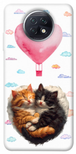 Чохол itsPrint Animals love 3 для Xiaomi Redmi Note 9 5G / Note 9T