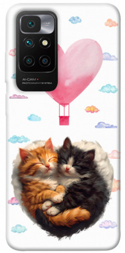 Чехол itsPrint Animals love 3 для Xiaomi Redmi 10