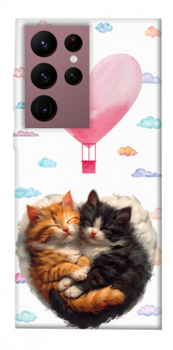 Чохол itsPrint Animals love 3 для Samsung Galaxy S22 Ultra