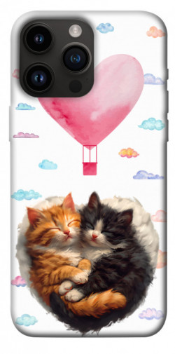 Чехол itsPrint Animals love 3 для Apple iPhone 14 Pro Max (6.7")