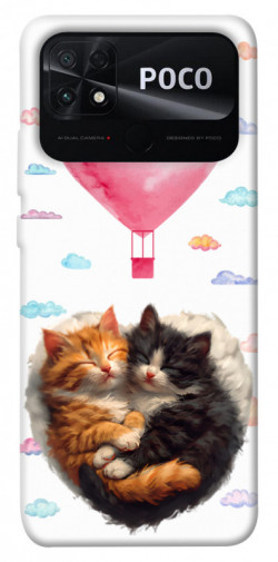 Чехол itsPrint Animals love 3 для Xiaomi Poco C40