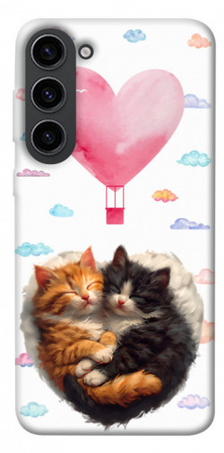 Чохол itsPrint Animals love 3 для Samsung Galaxy S23