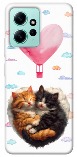 Чехол itsPrint Animals love 3 для Xiaomi Redmi Note 12 4G