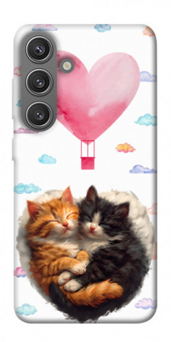 Чехол itsPrint Animals love 3 для Samsung Galaxy S24