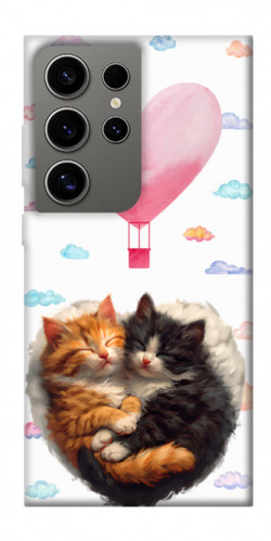 Чехол itsPrint Animals love 3 для Samsung Galaxy S24 Ultra