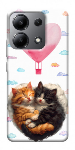 Чехол itsPrint Animals love 3 для Xiaomi Redmi Note 13 4G