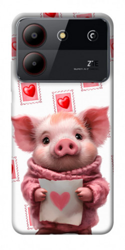 Чехол itsPrint Animals love 6 для ZTE Blade A54 4G