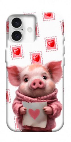 Чехол itsPrint Animals love 6 для Apple iPhone 16 (6.1")