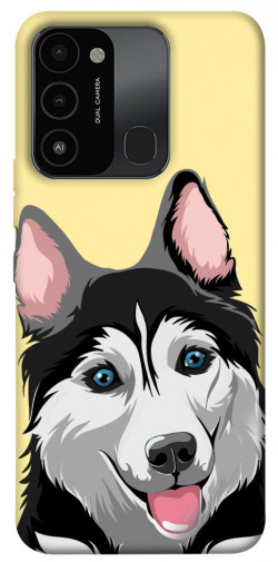 Чехол itsPrint Husky dog для Tecno Spark Go 2022 (KG5m)