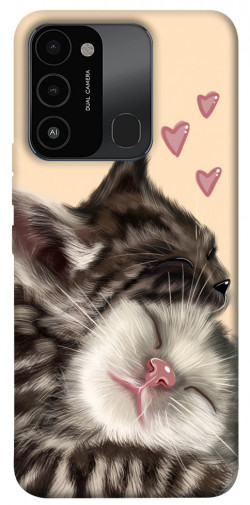 Чохол itsPrint Cats love для Tecno Spark Go 2022 (KG5m)