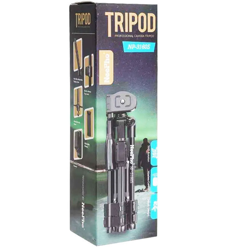 Штатив NeePho NP-3160S для съемки 30-68.5см с держателем+пульт на картинке №6