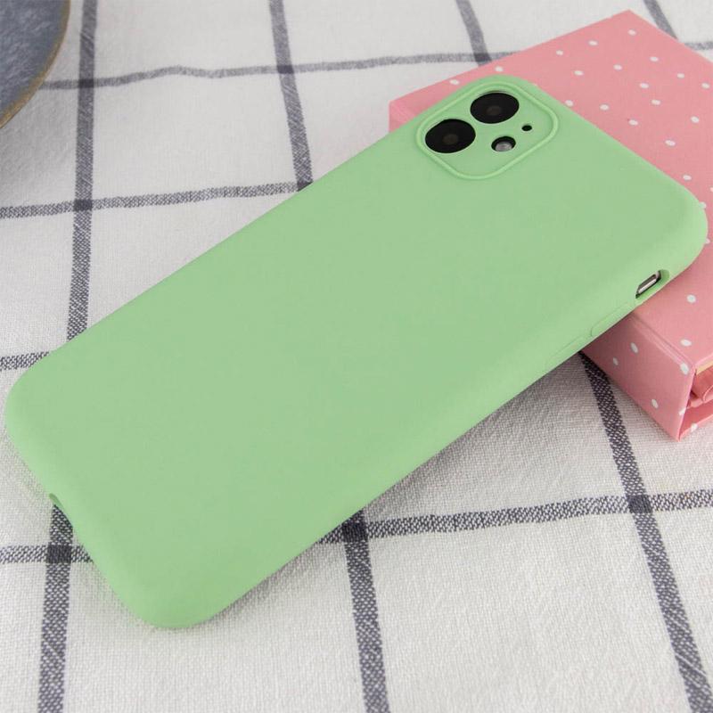 Чехол Silicone Case Full Camera Protective (AA) NO LOGO для Apple iPhone 12 (6.1) на картинке №2