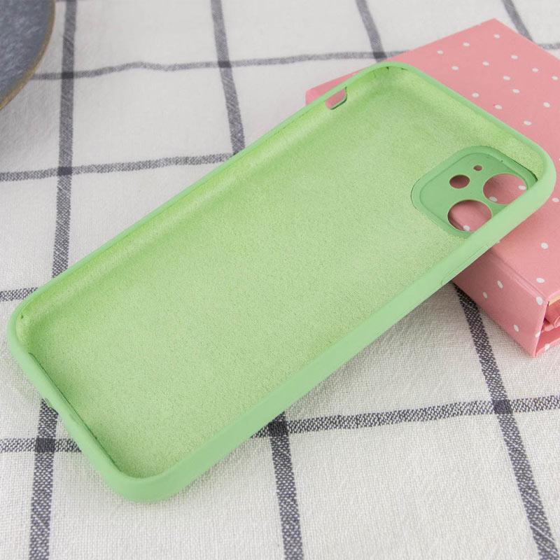 Чехол Silicone Case Full Camera Protective (AA) NO LOGO для Apple iPhone 12 (6.1) на картинке №3