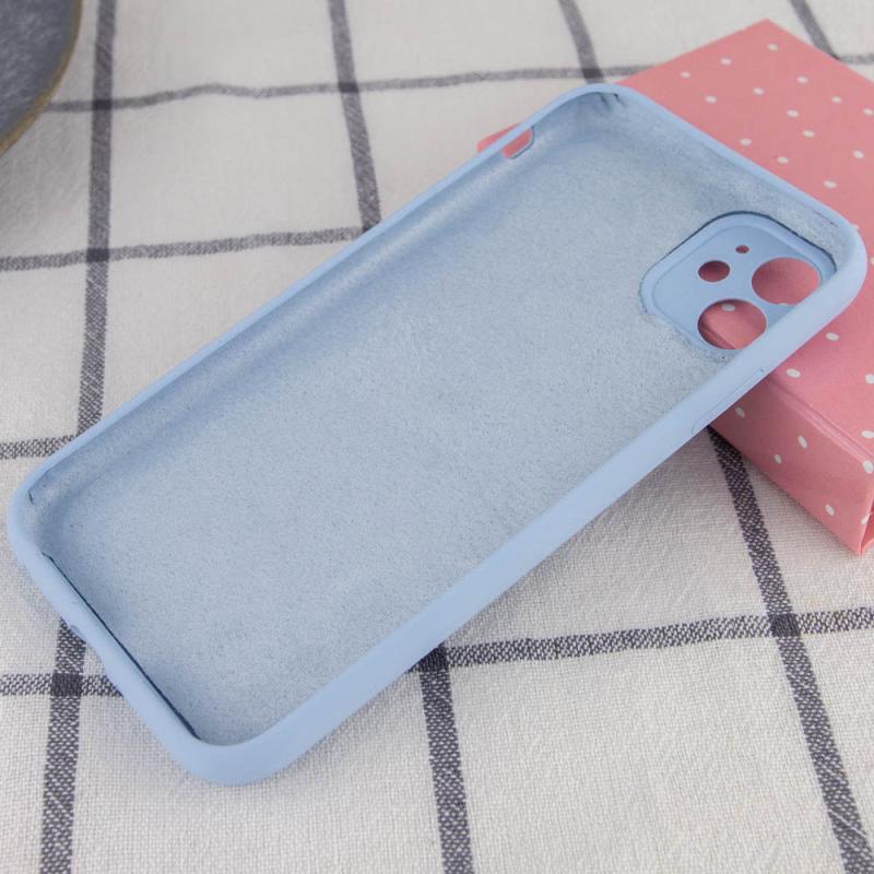 Чехол Silicone Case Full Camera Protective (AA) NO LOGO для Apple iPhone 12 (6.1) на картинке №2