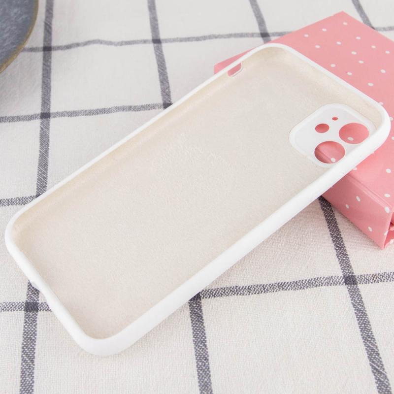 Чехол Silicone Case Full Camera Protective (AA) NO LOGO для Apple iPhone 12 (6.1) на картинке №2