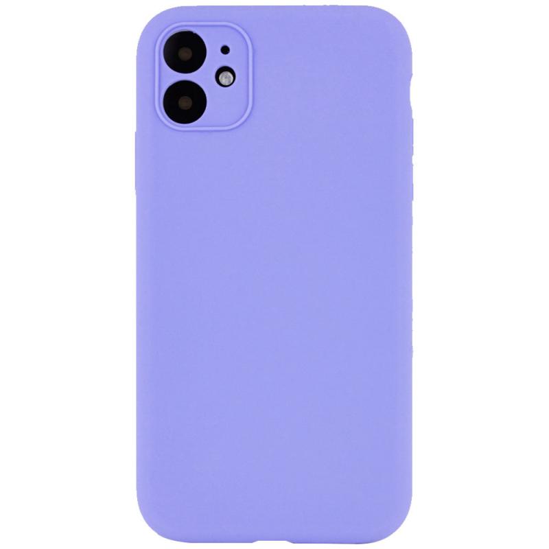 Чехол Silicone Case Full Camera Protective (AA) NO LOGO для Apple iPhone 12 (6.1) на картинке №1