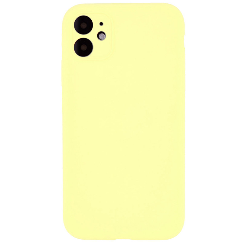 Чохол Silicone Case Full Camera Protective (AA) NO LOGO для Apple iPhone 12 (6.1) на малюнкі №1