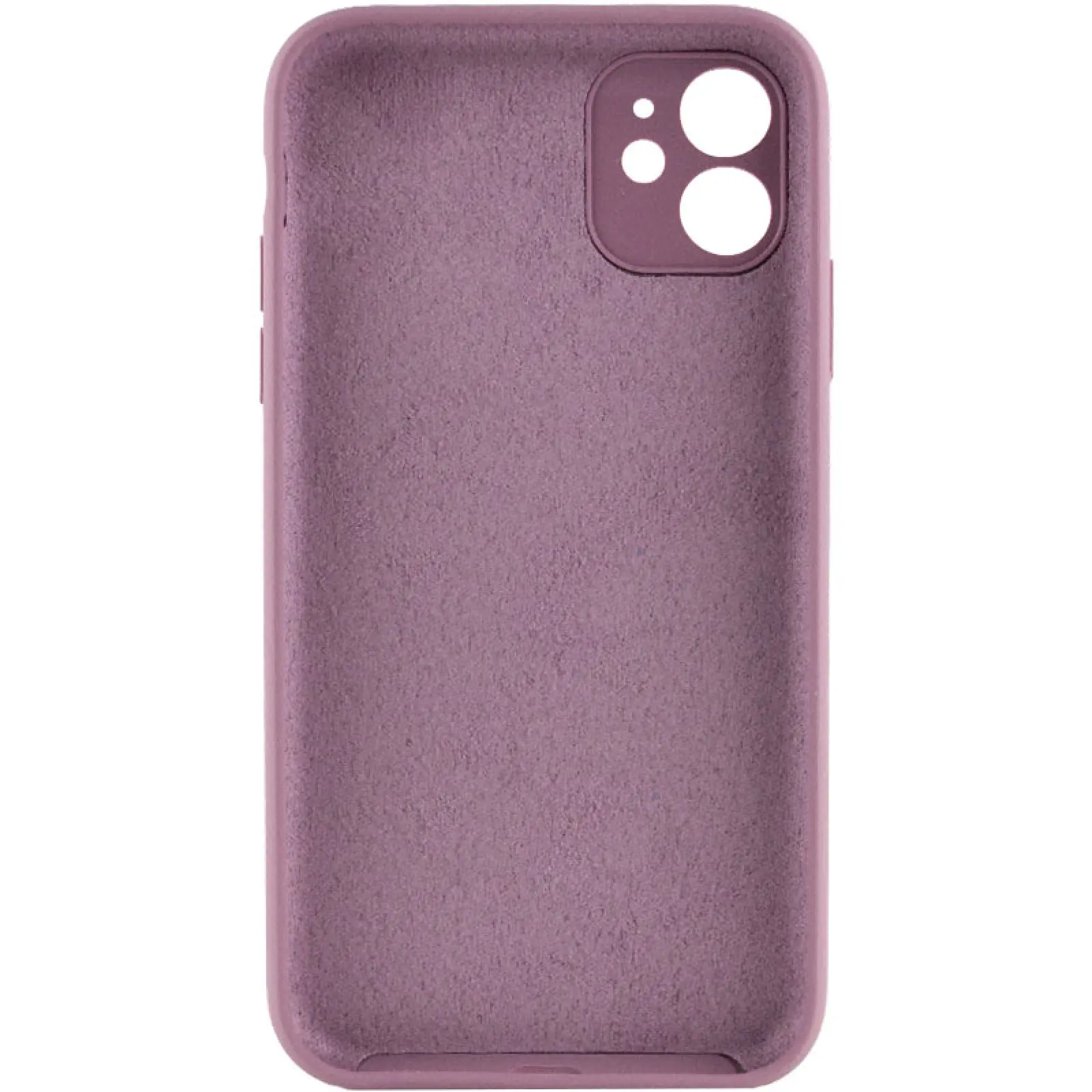 Чехол Silk Full Camera Protective (AA) NO LOGO для Apple iPhone 12 (6.1"), Лиловый / Lilac Pride 1, Силикон, купить оптом с доставкой