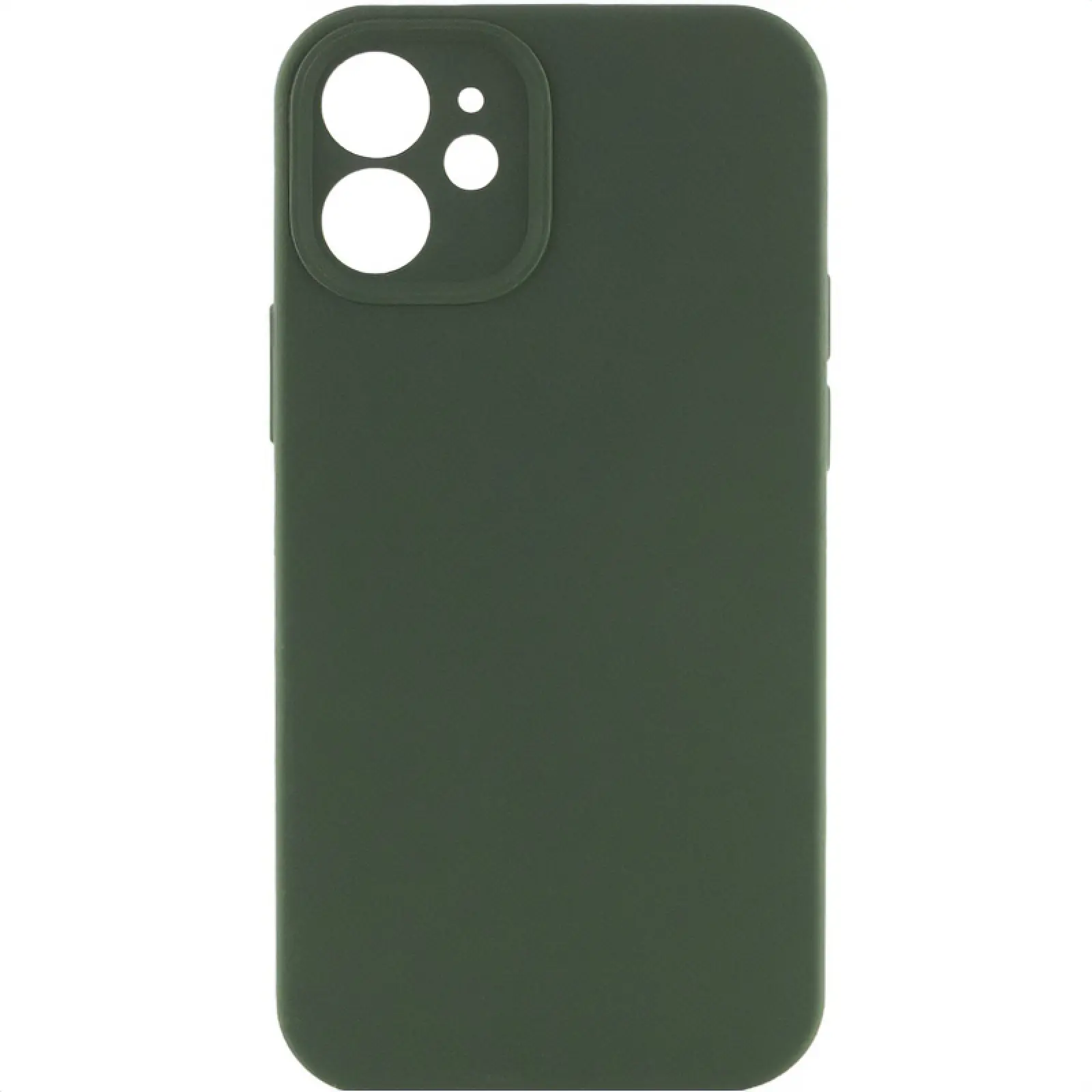 Чехол Silk Full Camera Protective (AA) NO LOGO для Apple iPhone 12 (6.1"), Зеленый / Cyprus Green, Силикон, купить оптом с доставкой