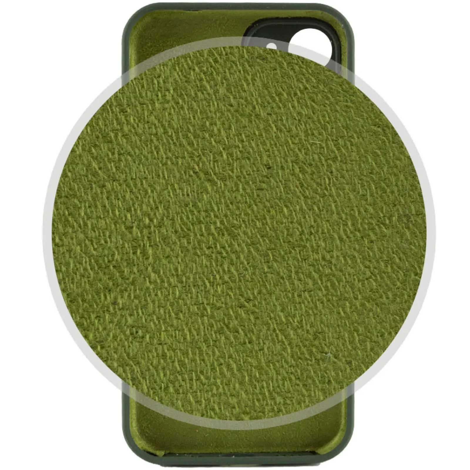 Чехол Silk Full Camera Protective (AA) NO LOGO для Apple iPhone 12 (6.1"), Зеленый / Cyprus Green 2, Силикон, купить оптом с доставкой