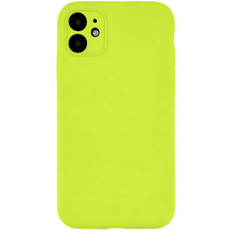 Чехол Silk Full Camera Protective (AA) NO LOGO для Apple iPhone 12 (6.1) на картинке №1