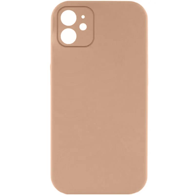 Чехол Silicone Case Full Camera Protective (AA) NO LOGO для Apple iPhone 12 (6.1) на картинке №1