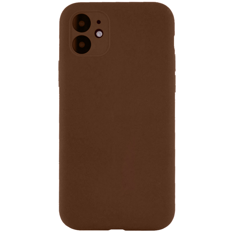 Чехол Silk Full Camera Protective (AA) NO LOGO для Apple iPhone 12 (6.1) на картинке №1