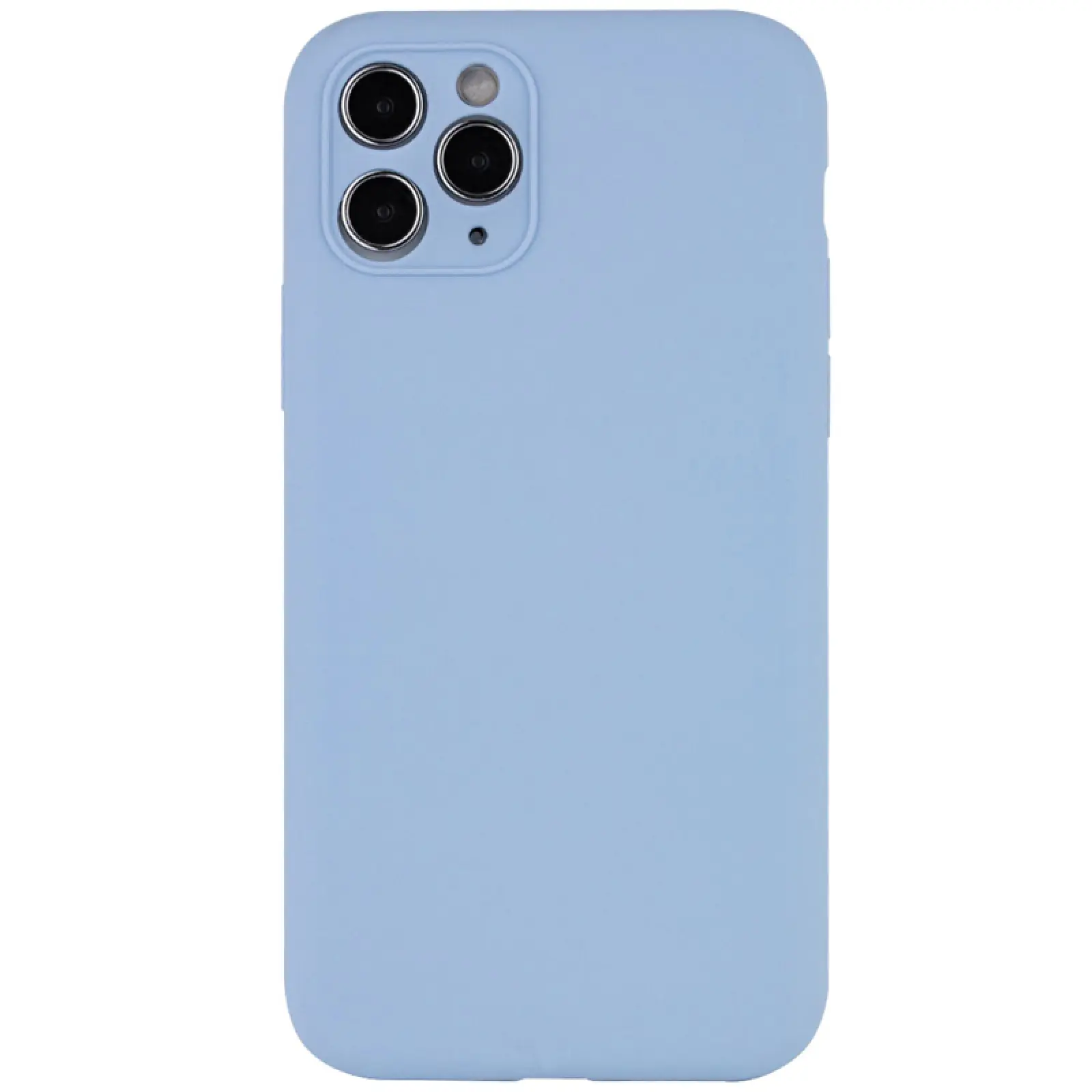 Чехол Silk Full Camera Protective (AA) NO LOGO для Apple iPhone 12 Pro (6.1"), Голубой / Lilac Blue, Силикон, купить оптом с доставкой