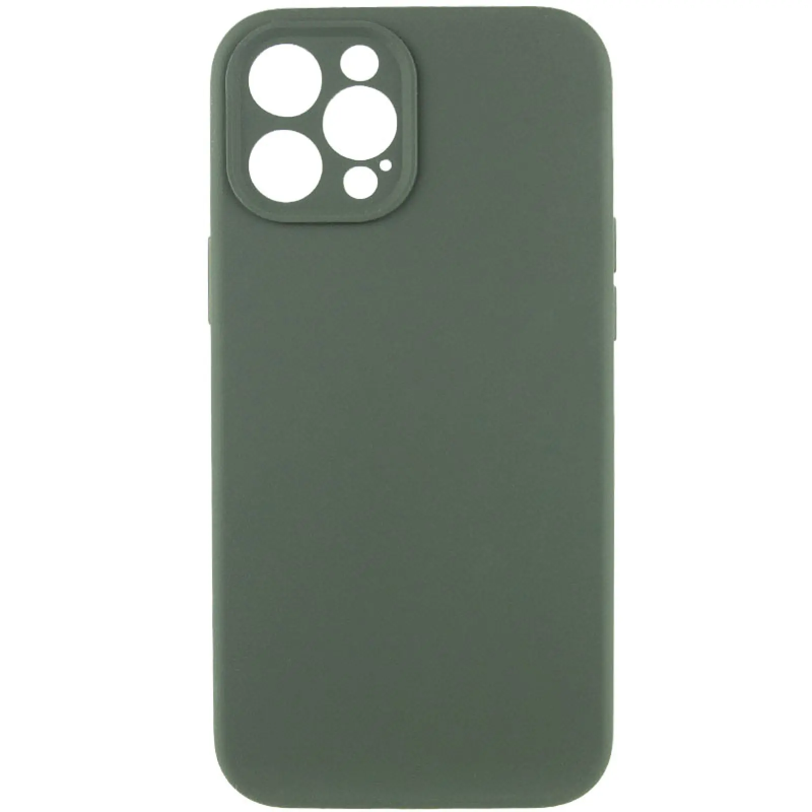 Чехол Silk Full Camera Protective (AA) NO LOGO для Apple iPhone 12 Pro (6.1"), Зеленый / Cyprus Green, Силикон, купить оптом с доставкой