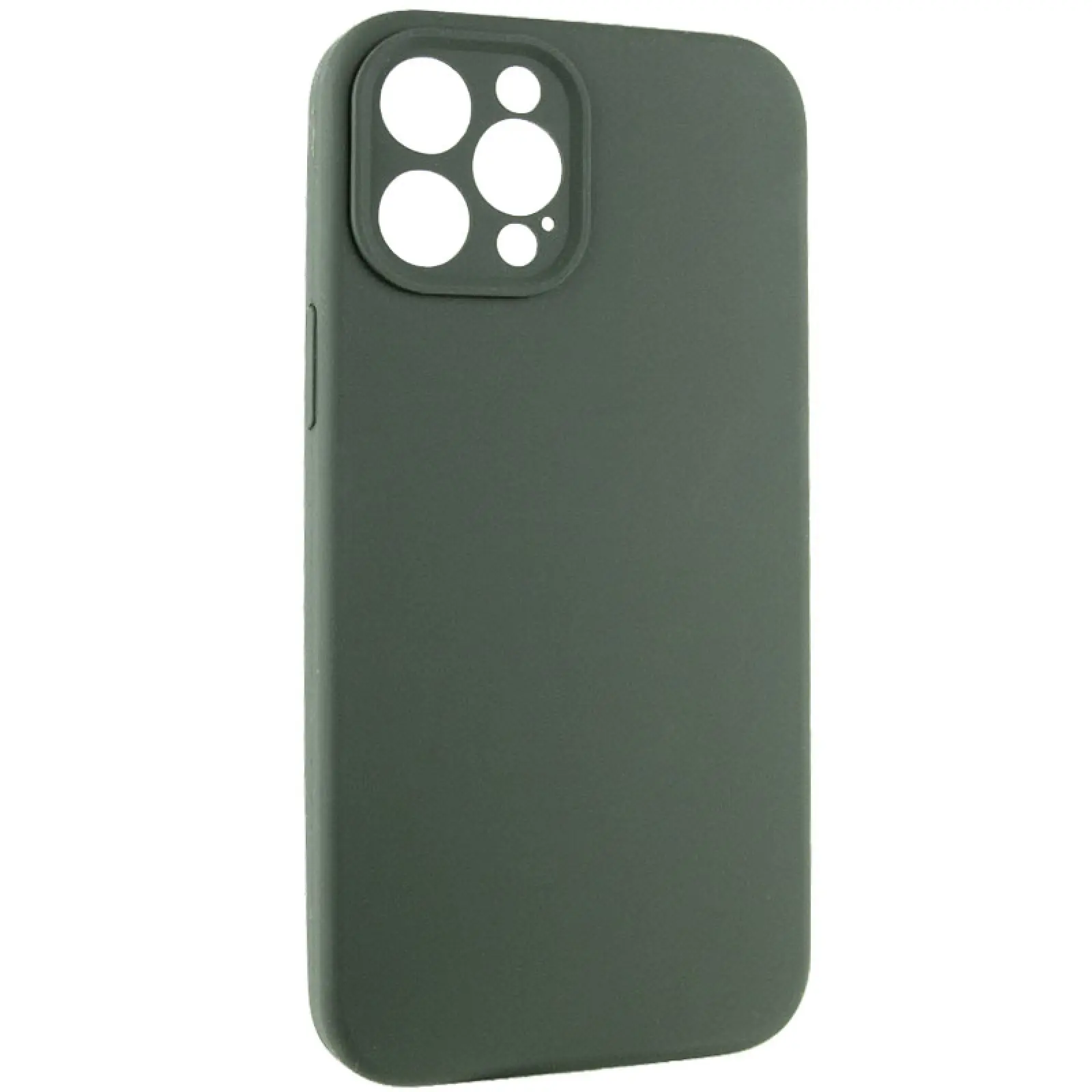 Чехол Silk Full Camera Protective (AA) NO LOGO для Apple iPhone 12 Pro (6.1"), Зеленый / Cyprus Green 1, Силикон, купить оптом с доставкой
