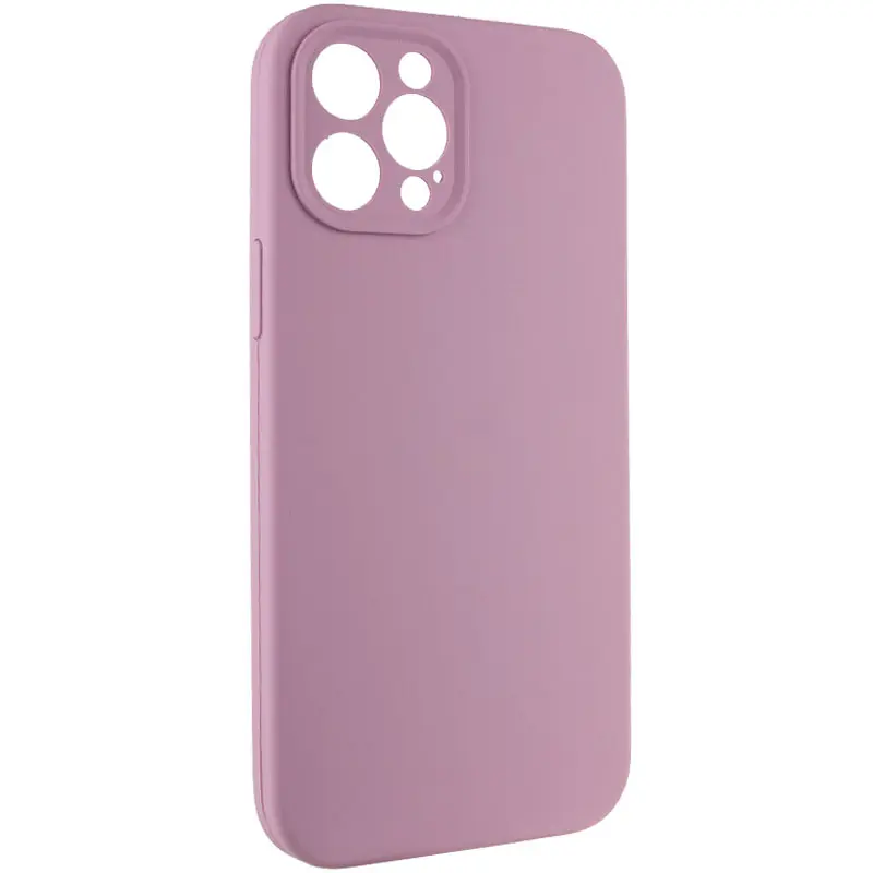 Чехол Silk Full Camera Protective (AA) NO LOGO для Apple iPhone 12 Pro (6.1"), Лиловый / Lilac Pride 1, Силикон, купить оптом с доставкой
