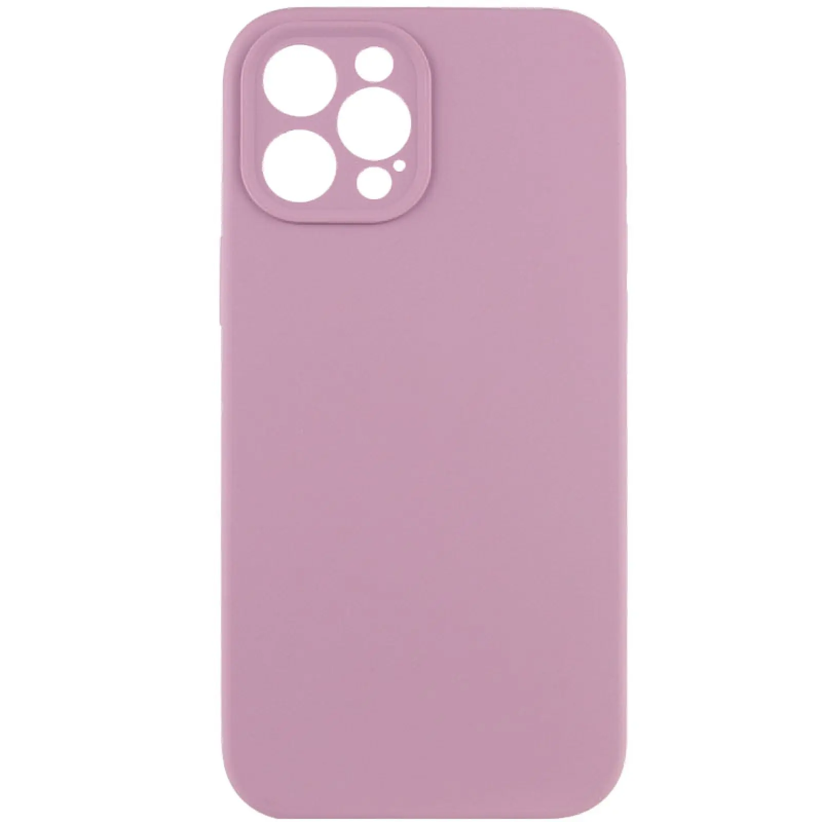 Чехол Silk Full Camera Protective (AA) NO LOGO для Apple iPhone 12 Pro (6.1"), Лиловый / Lilac Pride, Силикон, купить оптом с доставкой