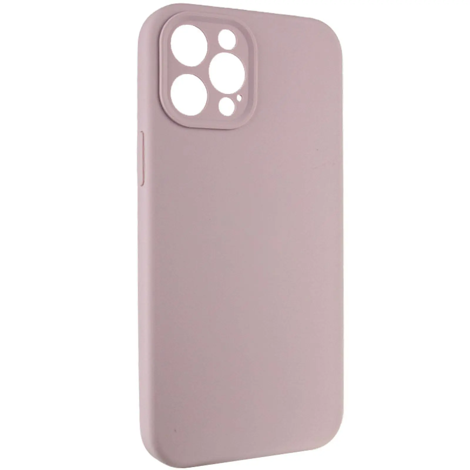 Чехол Silk Full Camera Protective (AA) NO LOGO для Apple iPhone 12 Pro (6.1"), Серый / Lavender 1, Силикон, купить оптом с доставкой