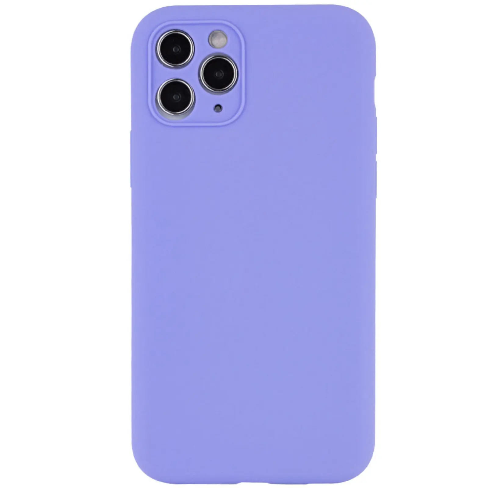 Чехол Silk Full Camera Protective (AA) NO LOGO для Apple iPhone 12 Pro (6.1"), Сиреневый / Dasheen, Силикон, купить оптом с доставкой
