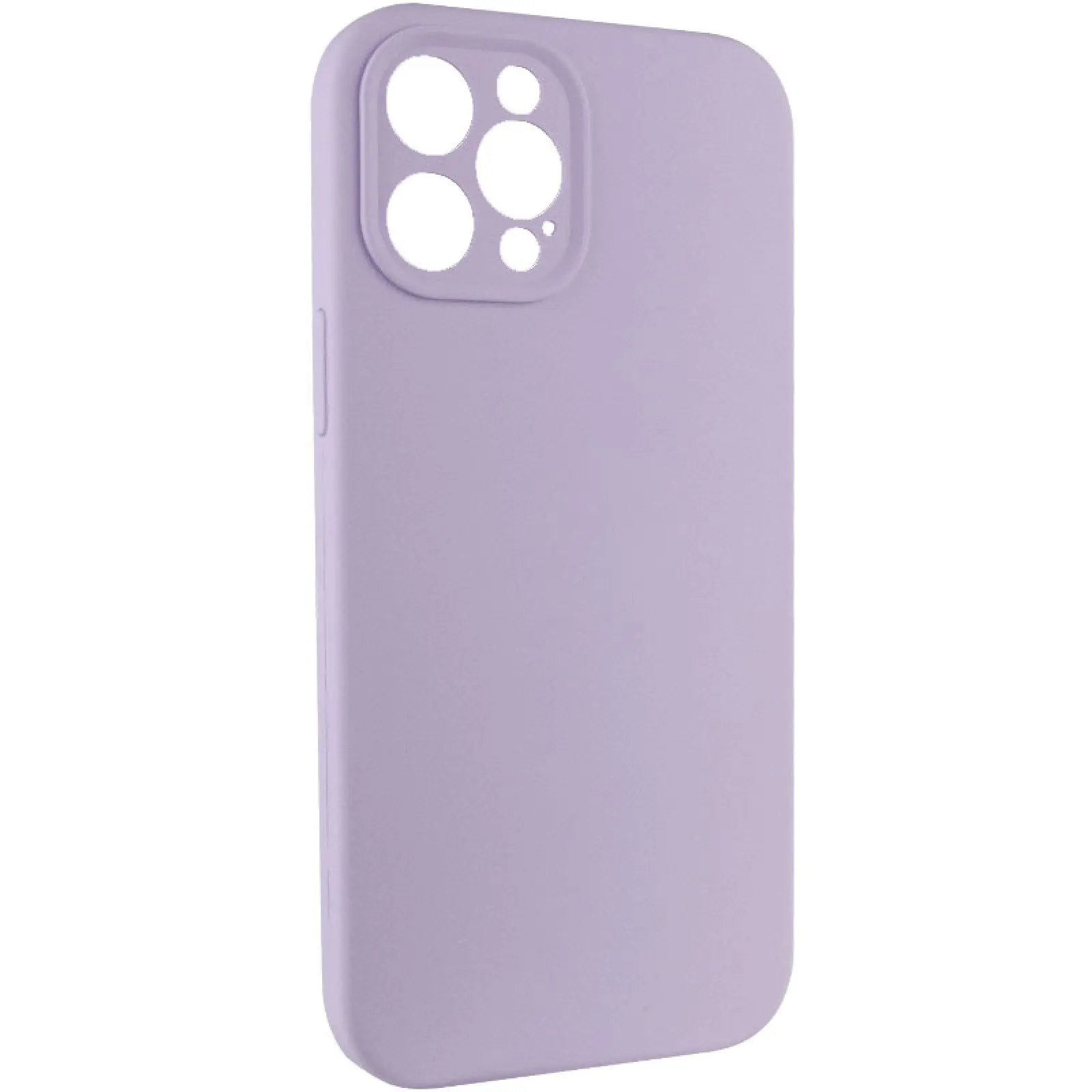 Чехол Silk Full Camera Protective (AA) NO LOGO для Apple iPhone 12 Pro (6.1"), Сиреневый / Lilac 1, Силикон, купить оптом с доставкой