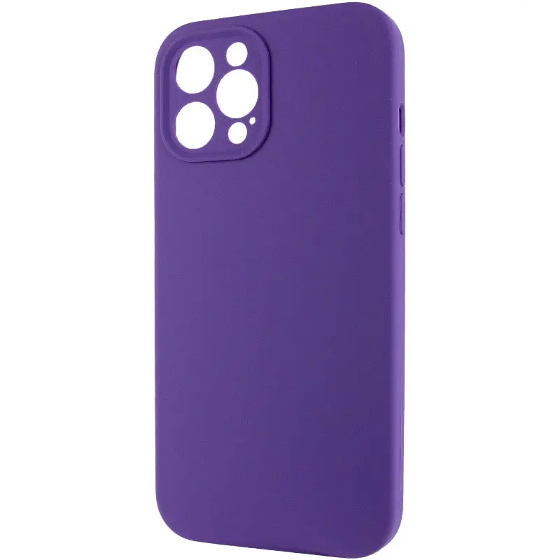 Чехол Silk Full Camera Protective (AA) NO LOGO для Apple iPhone 12 Pro (6.1"), Фиолетовый / Amethyst 2, Силикон, купить оптом с доставкой