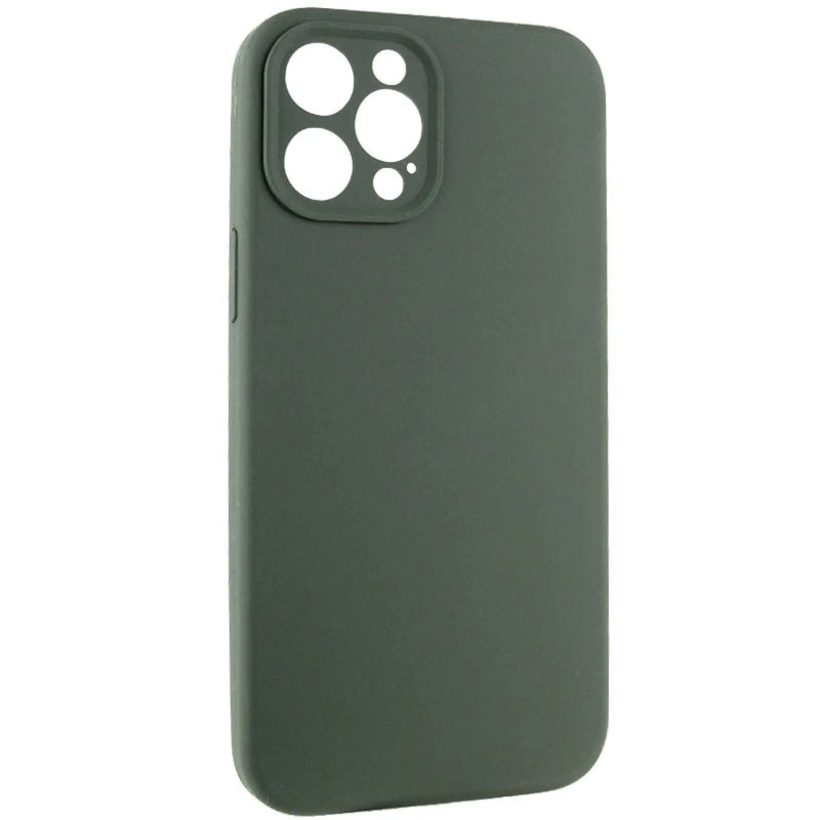 Чехол Silk Full Camera Protective (AA) NO LOGO для Apple iPhone 12 Pro Max (6.7"), Зеленый / Cyprus Green 1, Силикон, купить оптом с доставкой