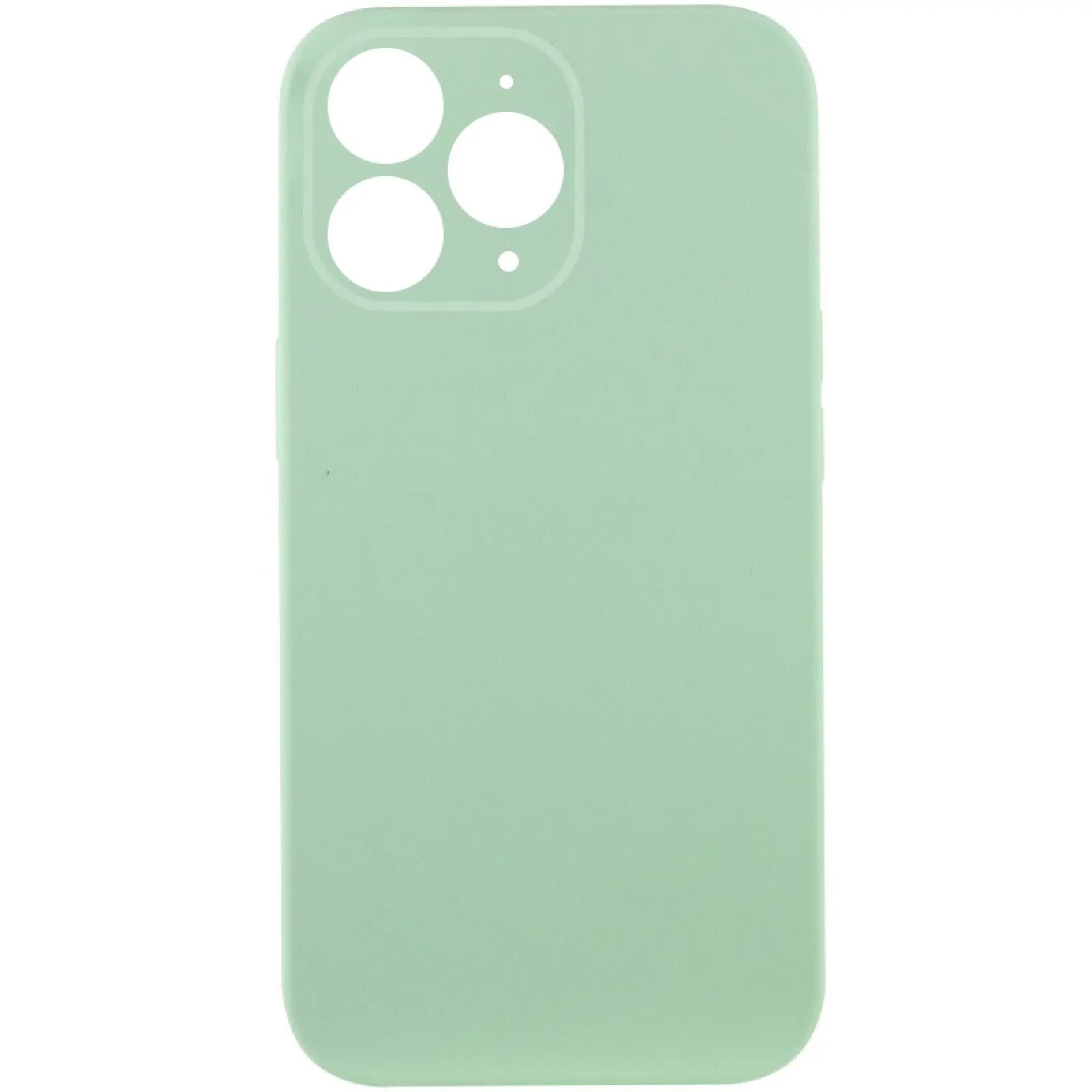 Чехол Silk Full Camera Protective (AA) NO LOGO для Apple iPhone 12 Pro Max (6.7"), Зеленый / Pistachio, Силикон, купить оптом с доставкой