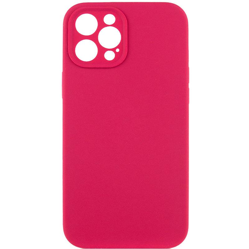 Чехол Silicone Case Full Camera Protective (AA) NO LOGO для Apple iPhone 12 Pro Max (6.7) на картинке №1