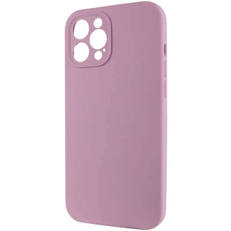 Чохол Silk Full Camera Protective (AA) NO LOGO для Apple iPhone 12 Pro Max (6.7"), Ліловий / Lilac Pride 2, Силікон, купити оптом з доставкою