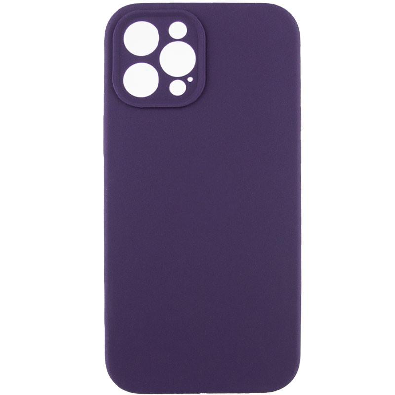 Чехол Silicone Case Full Camera Protective (AA) NO LOGO для Apple iPhone 12 Pro Max (6.7) на картинке №1