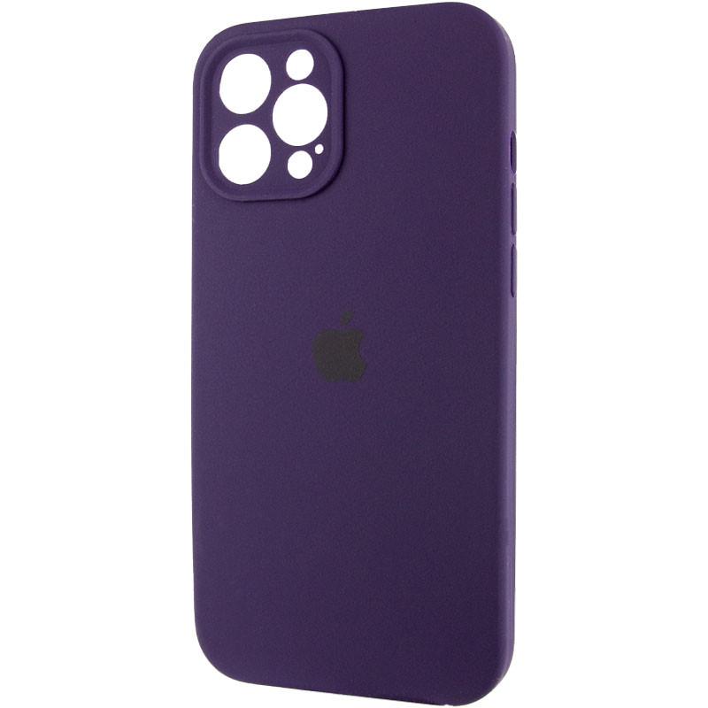 Чехол Silicone Case Full Camera Protective (AA) NO LOGO для Apple iPhone 12 Pro Max (6.7) на картинке №3